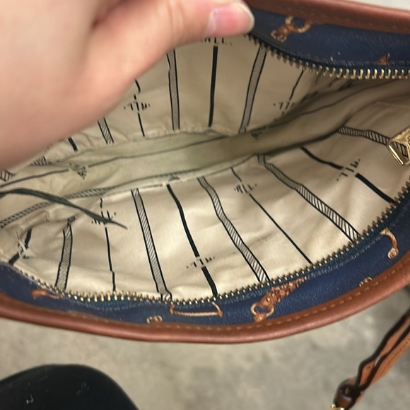 Lauren ralph lauren equestrian crossbody bag - Picture 8 of 9